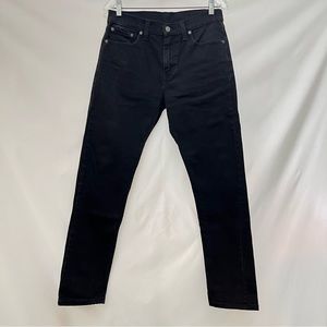Levi’s - size 30 - double black 513 - slim straight - stretch